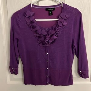 White House Black Market cropped sweater